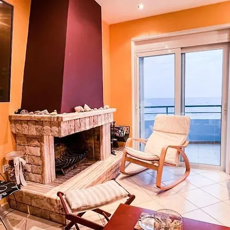 Blue Cave Luxury Maisonette View To The Corinthian Sea Xylokastro Esterno foto