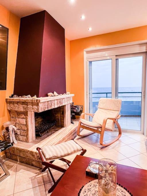 Blue Cave Luxury Maisonette View To The Corinthian Sea Xylokastro